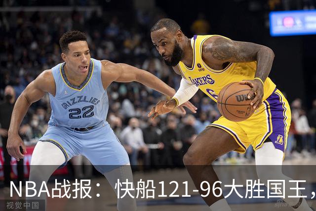 NBA战报：快船121-96大胜国王，达里厄斯-加兰30+1+4